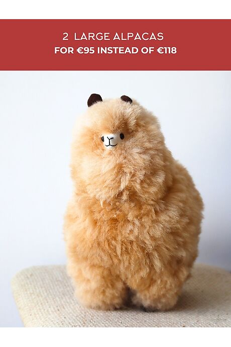 Alpaca Soft Toy 33 cm - Carmen