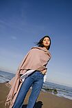 Poncho Alpaga Warmi rose