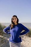 Blue Huaca Alpaca Sweater