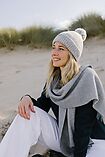 Dark Grey Suni Alpaca Scarf