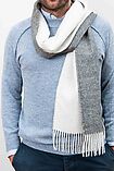 Grey/White Quawana Alpaca Scarf