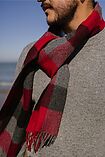 Red Machu Alpaca Scarf