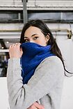 Royal Blue Apocuna Alpaca Scarf