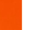 Orange/blanc 